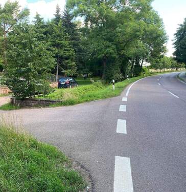 Zufahrt zum Grundstück - Grundstück zum Kaufen in Könnern
