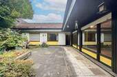 Terrasse - Leverkusen-Rheindorf: Wohnhaus mit Büro, Garten & Wellness - ca. 298 m² Wohn-Nutzfläche