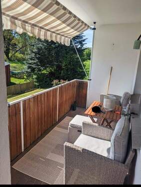 Loggia.jpeg - NETTE NACHMIETER GESUCHT ! Schöne Erdgeschosswohnung mit modernem Bad