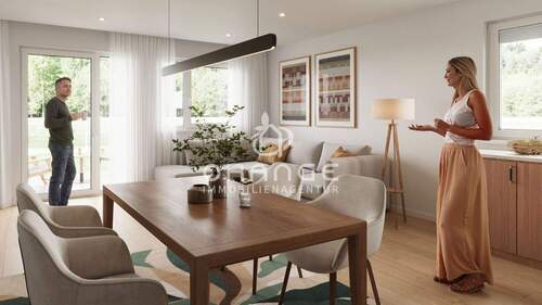 Beispiel Wohnung B01 - Etagenwohnung mit 84,50 m&sup2; in Berching zum Kaufen