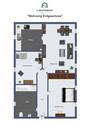 Grundriss Wohnung Erdgeschoss - 