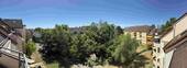 Panoramablick vom Balkon - 
