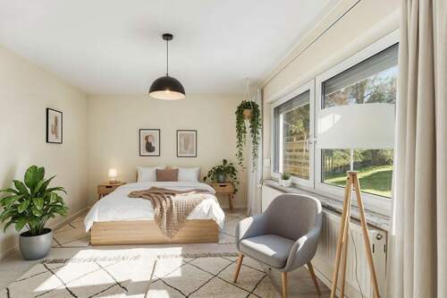 Schlafzimmer Erdgeschoss - (KI generiert) - Einfamilienhaus mit 100,00 m&sup2; in Lindlar zum Kaufen