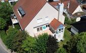 Ansicht - Teilmöblierte helle 2,5 Zimmer-Wohnung mit Wintergarten in Weisendorf