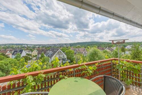 Blick vom Balkon (2. OG) - 