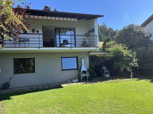 Ansicht vom Garten aus - 6 Zimmer Einfamilienhaus in Seelbach