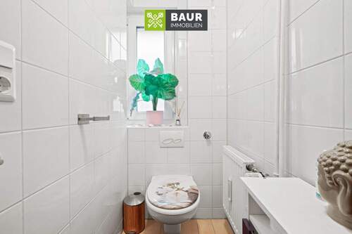 Separate WC im Erdgeschoss - 