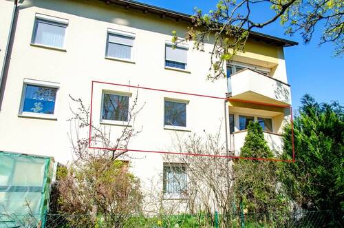 Südseite - 4 Zimmer Etagenwohnung in Amberg