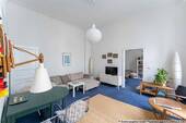 Wohnzimmer - Etagenwohnung mit 52,00 m² in Berlin zum Kaufen