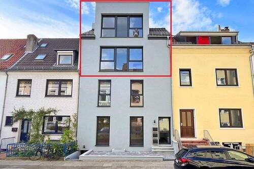 Außenansicht - 4 Zimmer Etagenwohnung zum Kaufen in Bremen