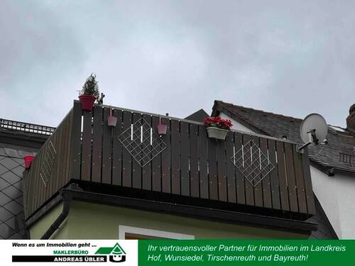 Balkon außen - Mehrfamilienhaus, Wohnhaus mit 136,00 m&sup2; in Waldsassen zum Kaufen