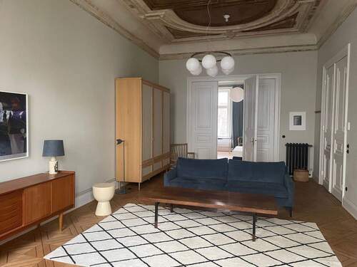 Wohnzimmer - 2 Zimmer Etagenwohnung in Hamburg