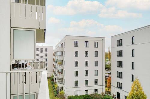 Blick vom Balkon - 