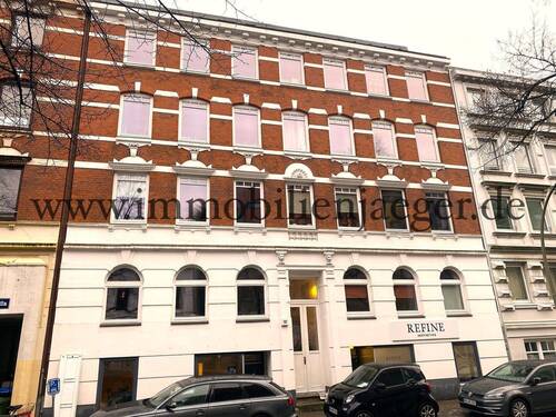 Hausansicht - 3 Zimmer Büro zur Miete in Hamburg