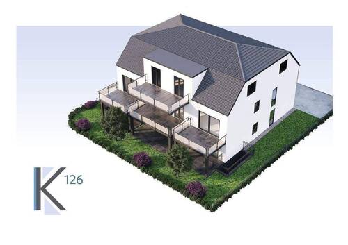 Ansicht - NEUER PREIS - K-126 IN-SüdKothau 3 Zi. - OG - Wohnung - KfW 55