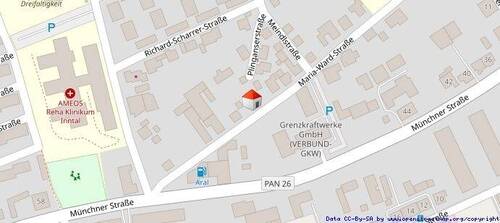 Mikrolage - Terrassenwohnung mit 56,80 m² in Simbach am Inn zum Kaufen