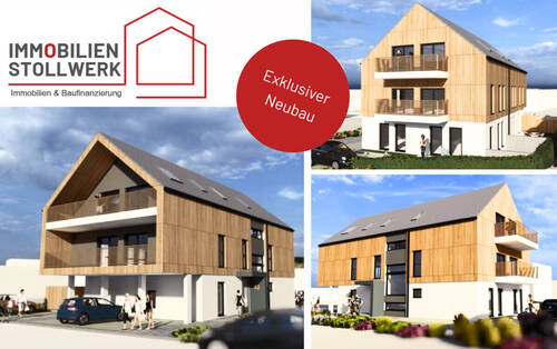 Titelbild Simbach - *PROVISIONSFREI* Exklusive Zweizimmerwohnung mit höchster Energieeffizienz und Balkon in Bestlage