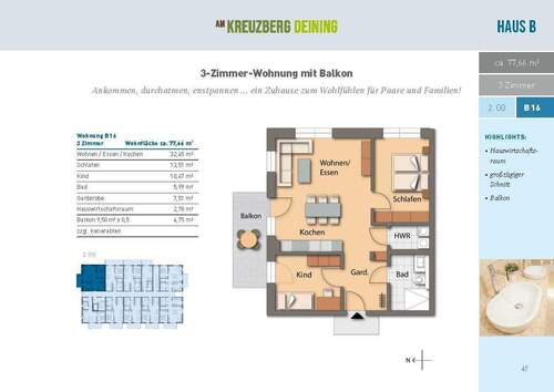 Wohnung B16 - 
