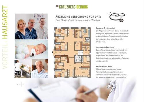Hausarztpraxis im Objekt - 