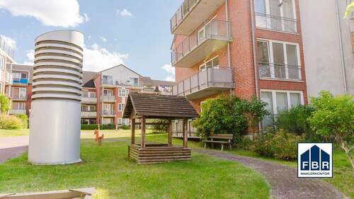 Spielecke am Objekt - Etagenwohnung mit 67,90 m&sup2; in Schwerin zum Kaufen