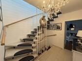 Treppenaufgang - 4 Zimmer Doppelhaushälfte zur Miete in Ruppertsberg