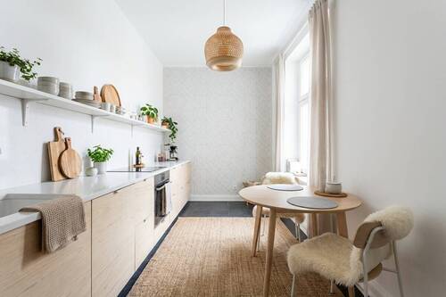 Küche Homestaging mit KI - 