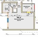 Apartment- Grundriss - 