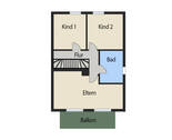 Grundriss Obergeschoss - 