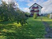 02 Ansicht Gartenseite mit idyllischem Garten - 1 Zimmer Mehrfamilienhaus, Wohnhaus zum Kaufen in Mannheim