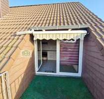 Wohnen mit Weitblick aus der teilüberdachten Dachloggia in Sandersdorf - 105 qm mit Garten - Sandersdorf-Brehna