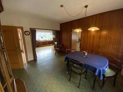 Esszimmer mit Wohnzimmer - 