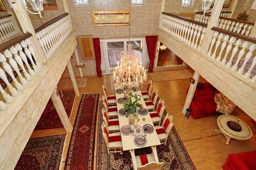 Blick von oben auf Halle 6 - 