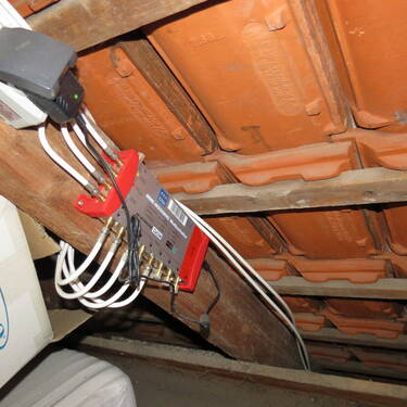 Neue Elektrik Dach - 
