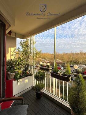 Balkon - 3-ZKB Wohnung mit Balkon in zentraler Lage