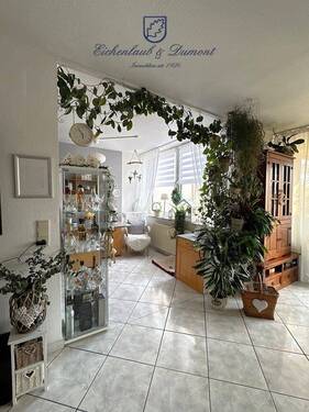 Blick in die Küche - 