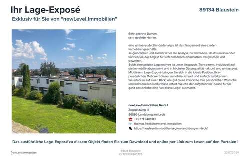 Reference to the location exposé - 