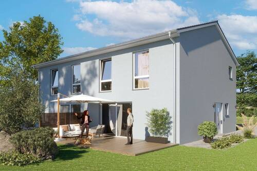 Doppelhaus Naunhof - Doppelhaushälfte mit 117,00 m² in Naunhof zum Kaufen