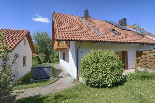 02_Aussenansicht - 4 Zimmer Doppelhaushälfte zum Kaufen in Schwindegg