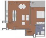 Grundriss 68 m² - 