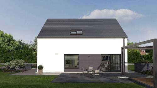 Ansicht Garten - 5 Zimmer Einfamilienhaus in Burbach