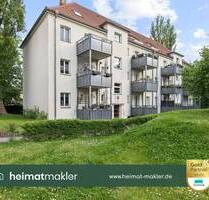Helle 2-Zimmer-Einheit mit Balkon und Innenhofblick in Leipzig-Wahren