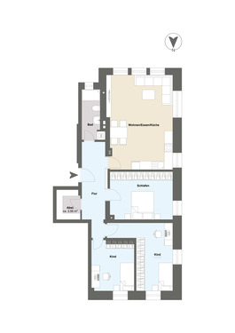 WE3TE02_NeoLiberty Darmstadt - 1. OBERGESCHOSS WE03 (Rosa) - I2DU8I-3 - 