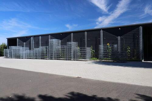 neues Außenlager der Halle Nr. 4 - 