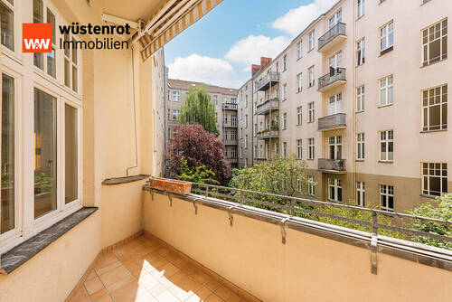 Balkon Hofseite - 