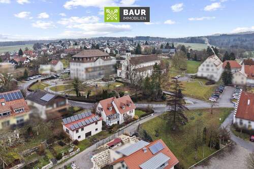 Luftaufnahme - 5 Zimmer Einfamilienhaus in Baindt