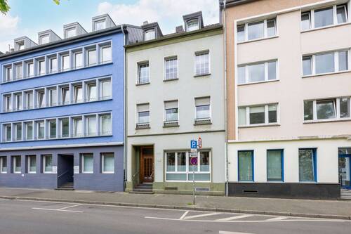 Gebäudeansicht - 1 Zimmer Mehrfamilienhaus, Wohnhaus in Krefeld