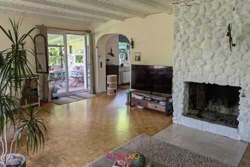 Wohnzimmer mit Terrassenblick - 