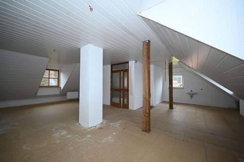 Ausgebaut bis unters Dach - 
