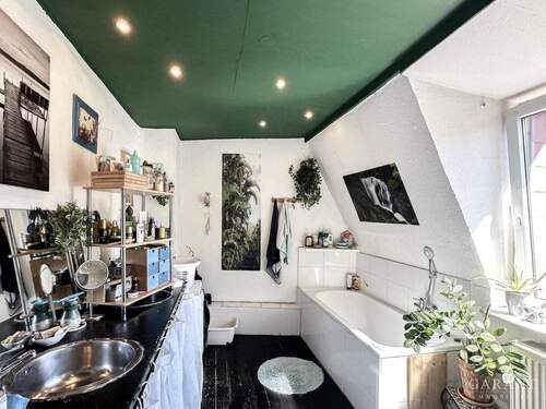 Bad - 1 Zimmer Mehrfamilienhaus, Wohnhaus in Mannheim