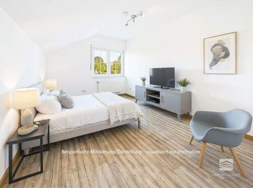 Schlafzimmer 2/3 (KI) - 